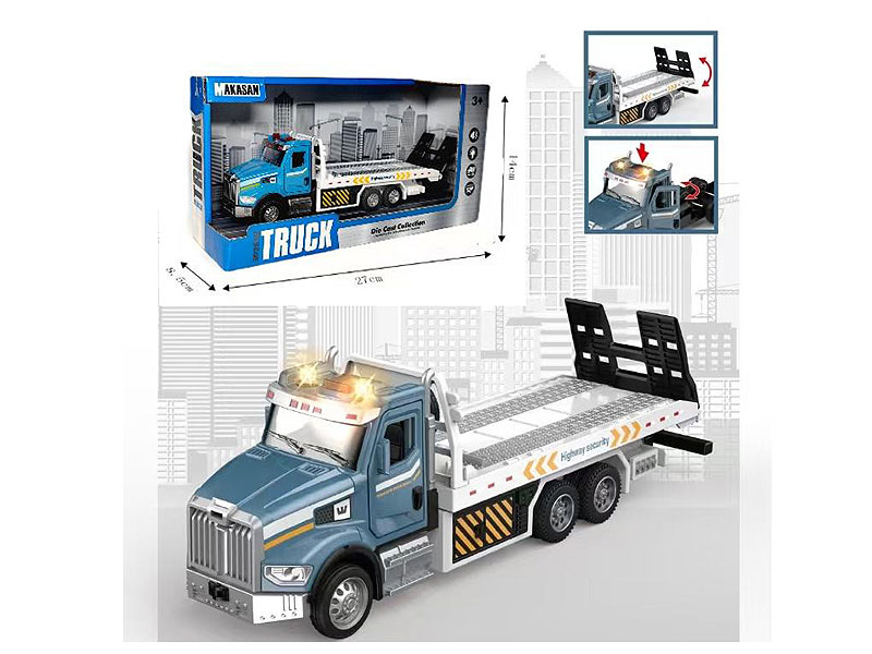 Die Cast Truck Pull Back W/L_M toys
