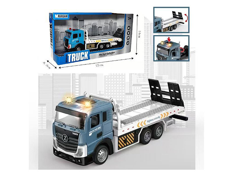 Die Cast Truck Pull Back W/L_M toys