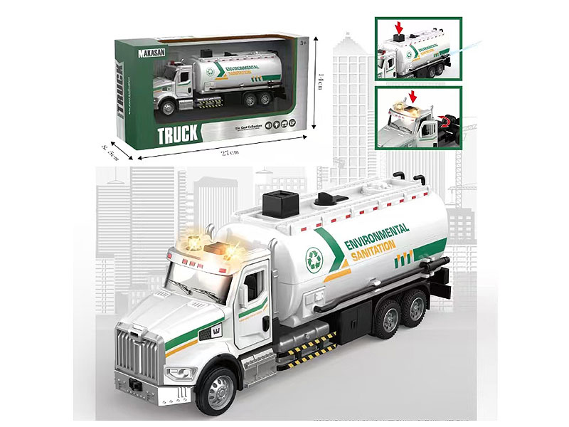 Die Cast Truck Pull Back W/L_M toys