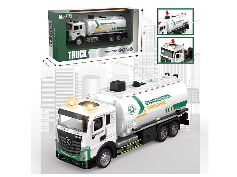 Die Cast Truck Pull Back W/L_M toys