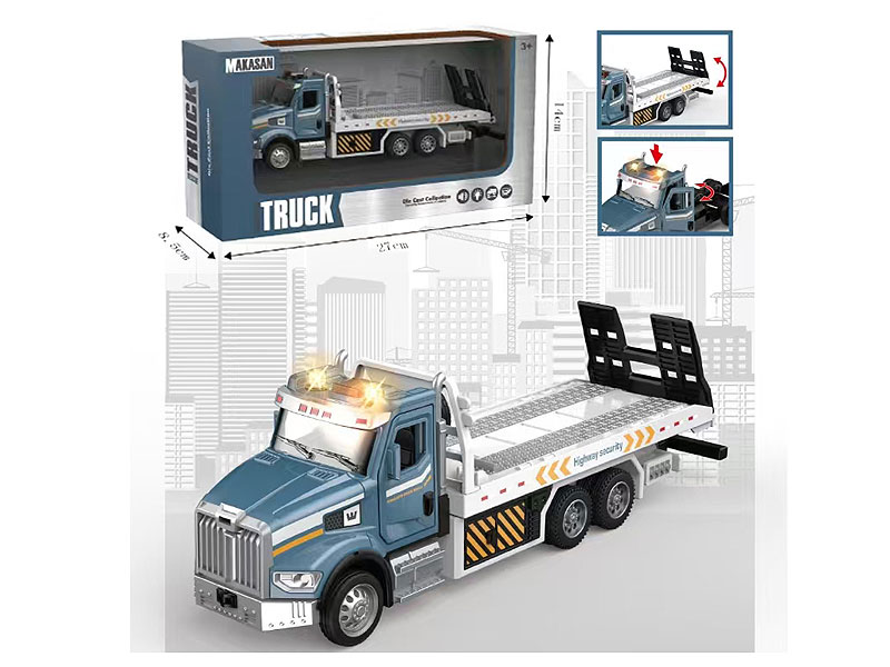 Die Cast Truck Pull Back W/L_M toys