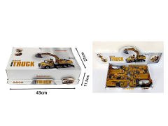 Die Cast Construction Truck Pull Back W/L_M(8in1) toys