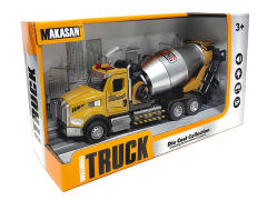 Die Cast Construction Truck Pull Back W/L_M toys