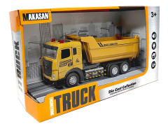 Die Cast Construction Truck Pull Back W/L_M toys