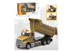 Die Cast Construction Truck Pull Back W/L_M toys