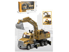 Die Cast Construction Truck Pull Back W/L_M toys