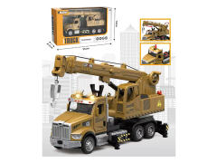 Die Cast Construction Truck Pull Back W/L_M toys