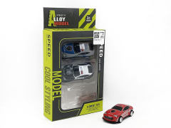 86MM Pull Back Police Car(3in1) toys