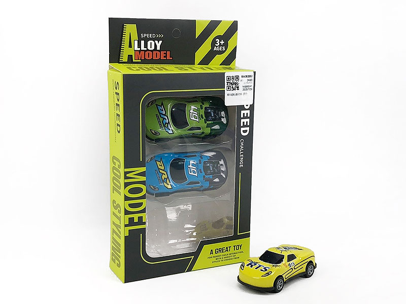 86MM Pull Back Car(3in1) toys