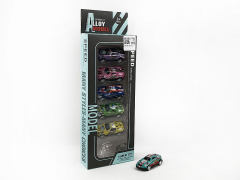 68MM Pull Back Racing Car(6in1) toys