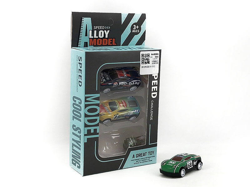 68MM Pull Back Car(3in1) toys