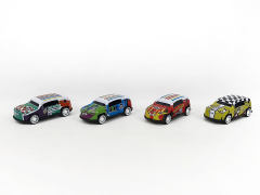 68MM Pull Back Car(4in1) toys