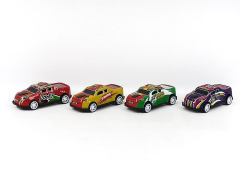 68MM Pull Back Car(4in1) toys