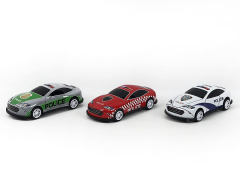 86MM Pull Back Police Car(3in1) toys