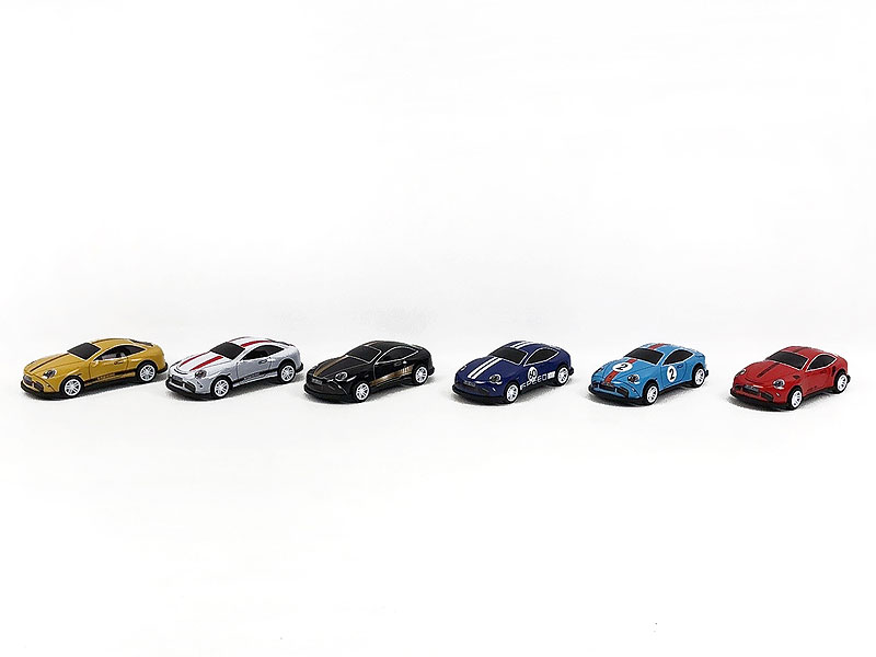 86MM Pull Back Car(6in1) toys