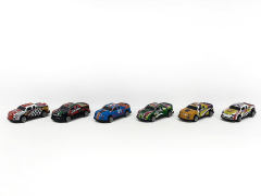 86MM Pull Back Car(6in1) toys