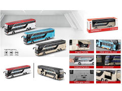 1:30 Die Cast Bus Pull Back W/L_S(3C) toys