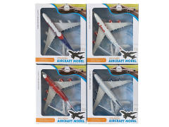 Die Cast Airplane Pull Back(4C) toys