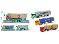 Die Cast Container Pull Back(3S) toys