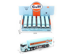 Die Cast Container Pull Back(6in1) toys