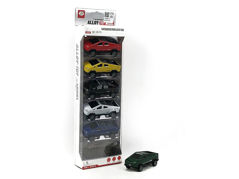 Pull Back Car(6in1) toys