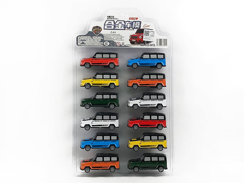 Die Cast Car Pull Back(12in1) toys