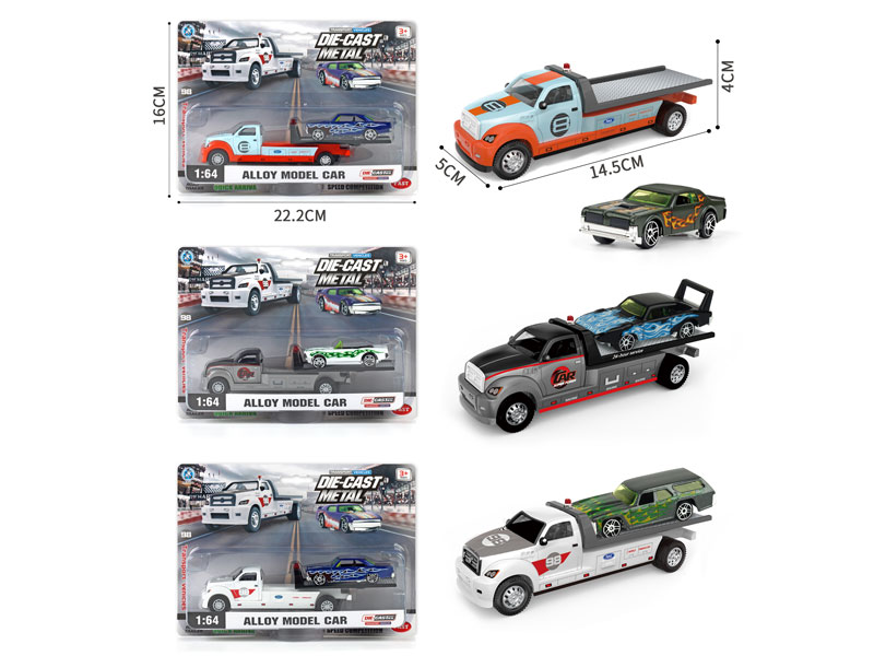 Die Cast Truck Pull Back(3C) toys