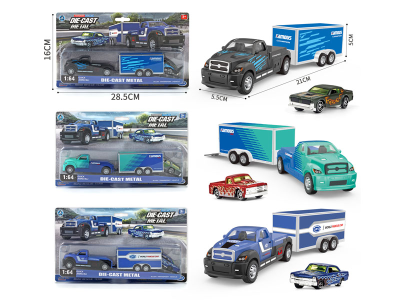 Die Cast Truck Pull Back(3C) toys