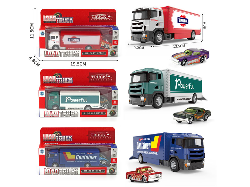 Die Cast Truck Pull Back(3C) toys