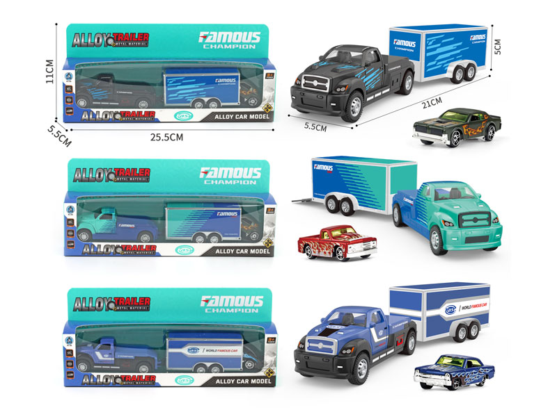 Die Cast Truck Pull Back(3C) toys