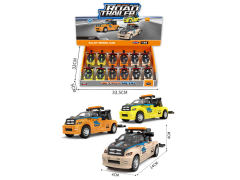 Die Cast Truck Pull Back(12in1) toys