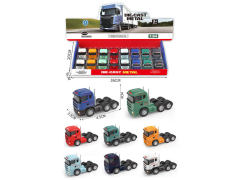 Die Cast Container Pull Back(16in1) toys