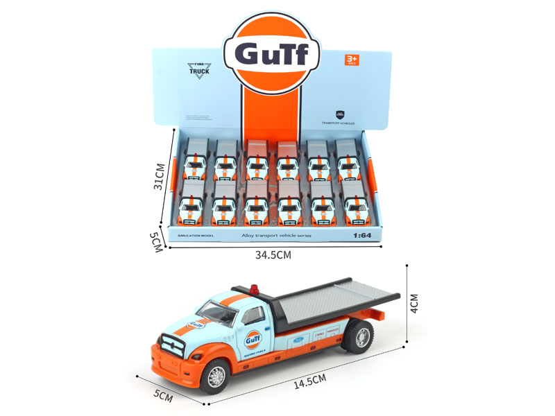 Die Cast Truck Pull Back(12in1) toys