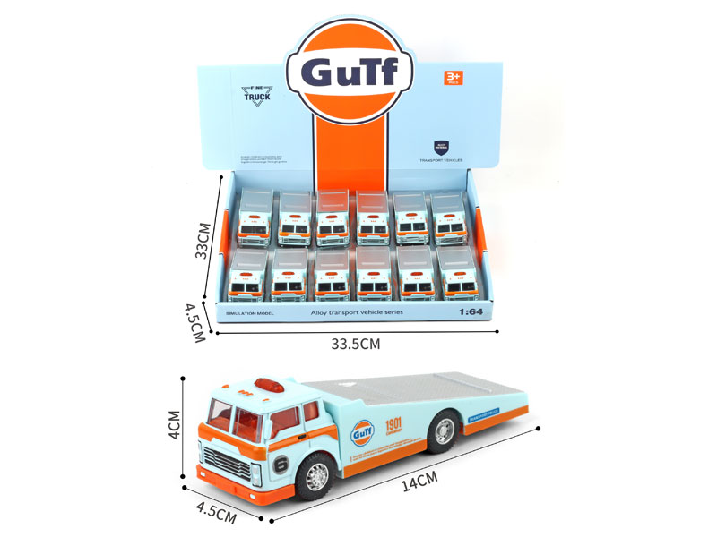 Die Cast Truck Pull Back(12in1) toys