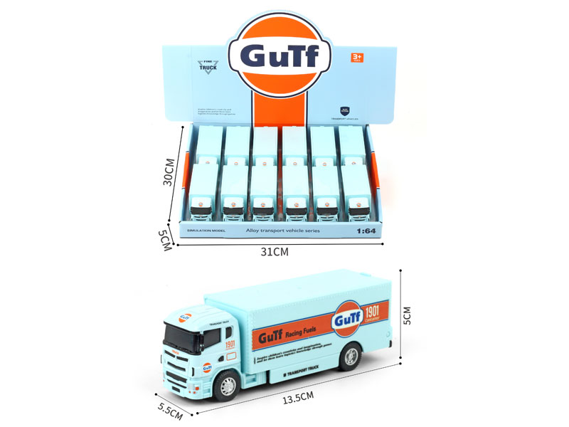 Die Cast Truck Pull Back(12in1) toys