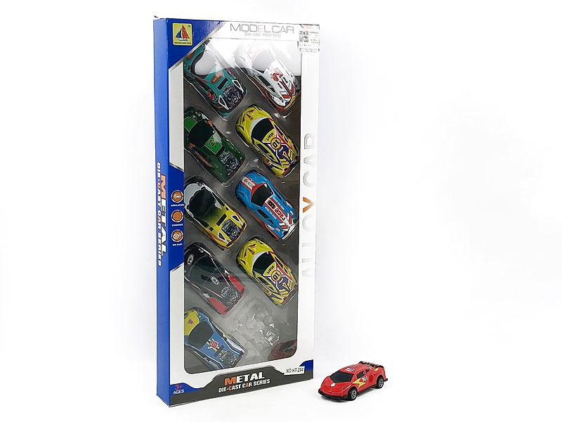 Pull Back Racing Car(10in1) toys