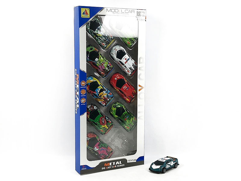 Pull Back Racing Car(10in1) toys