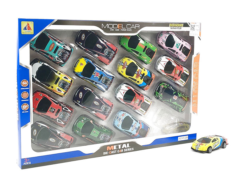 Pull Back Racing Car(16in1) toys