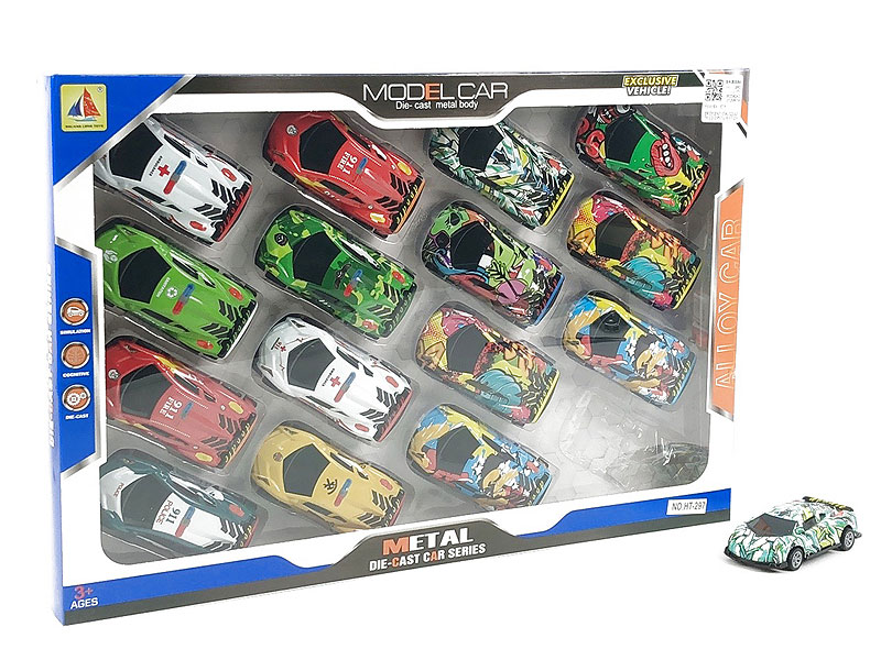 Pull Back Racing Car(16in1) toys