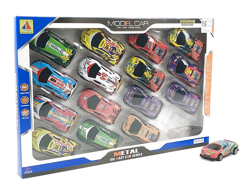 Pull Back Racing Car(16in1) toys