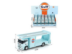 1:64 Die Cast Traffic Car Pull Back(12in1) toys