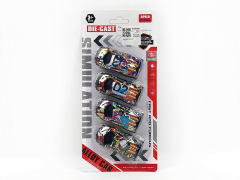 Die Cast Car Pull Back(4in1) toys