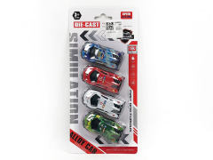 Die Cast Police Car Pull Back(4in1) toys
