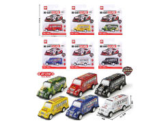 Pull Back Bus(6S) toys