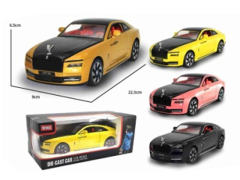 1:24 Die Cast Car Pull Back W/L_S(4C) toys
