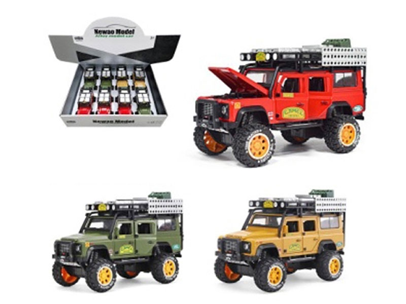 1:28 Die Cast Car Pull Back W/L_S(8in1) toys