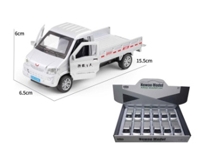 1:32 Die Cast Car Pull Back W/L_S(12in1) toys