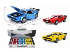 1:32 Die Cast Car Pull Back W/L_S(12in1) toys