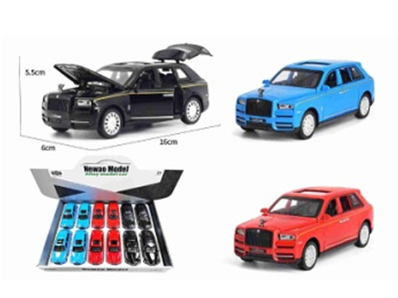 1:32 Die Cast Car Pull Back(12in1) toys