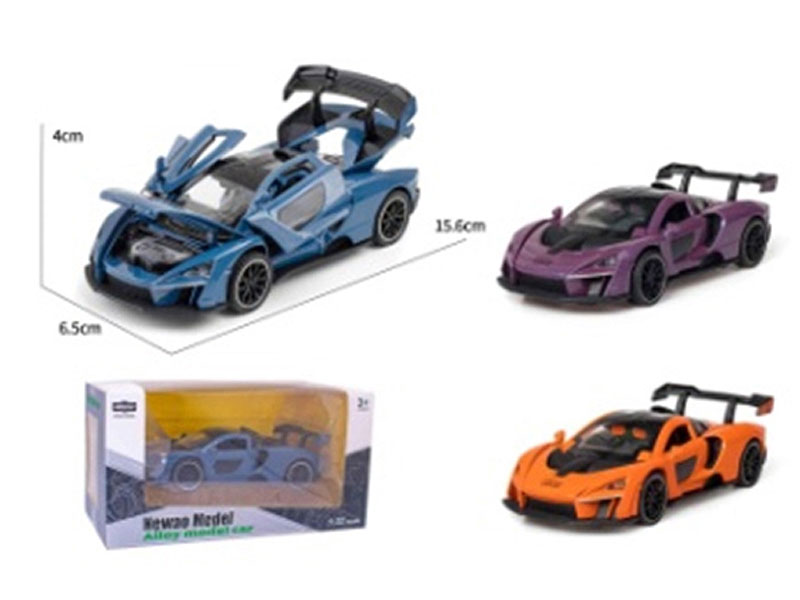1:32 Die Cast Car Pull Back W/L_S(2C) toys
